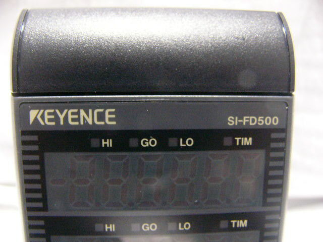 ☆極上☆ KEYENCE SI-F1000+SI-FD500 分光干渉レーザ変位計 ☆極上☆ KEYENCE SI-F1000+SI-FD500 分光干渉レーザ変位計