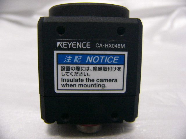 ★未使用に近い★ KEYENCE CA-HX048M 16倍速48万画素カメラ LumiTrax対応_画像1