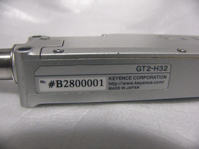 ☆動作保証☆ KEYENCE GT2-H32 高精度接触式デジタルセンサ ☆動作保証☆ KEYENCE GT2-H32 高精度接触式デジタルセンサ
