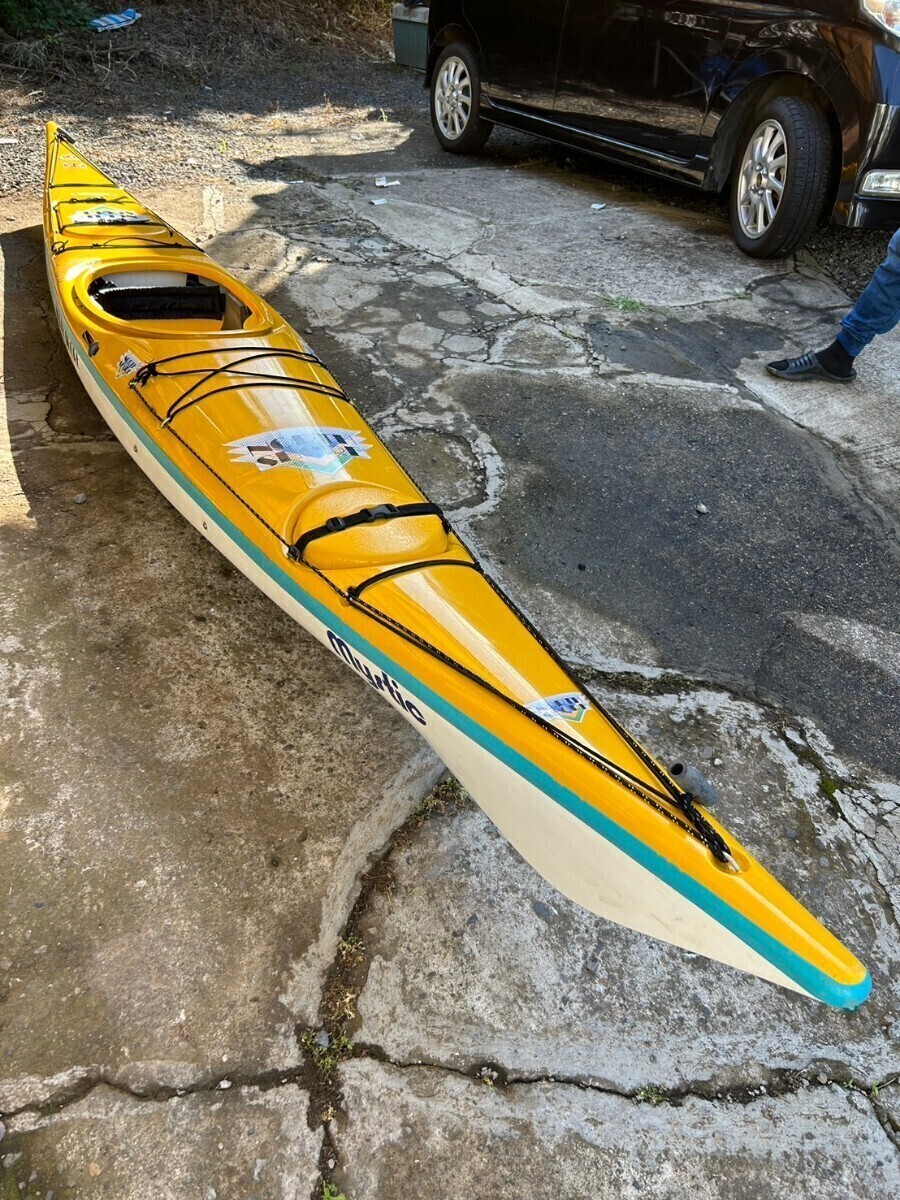 Yahoo!オークション - 名艇 ショアライン 中古艇 シーカヤック FRP製 Yahoo!オークション - 名艇 ショアライン 中古艇 シーカヤック FRP製