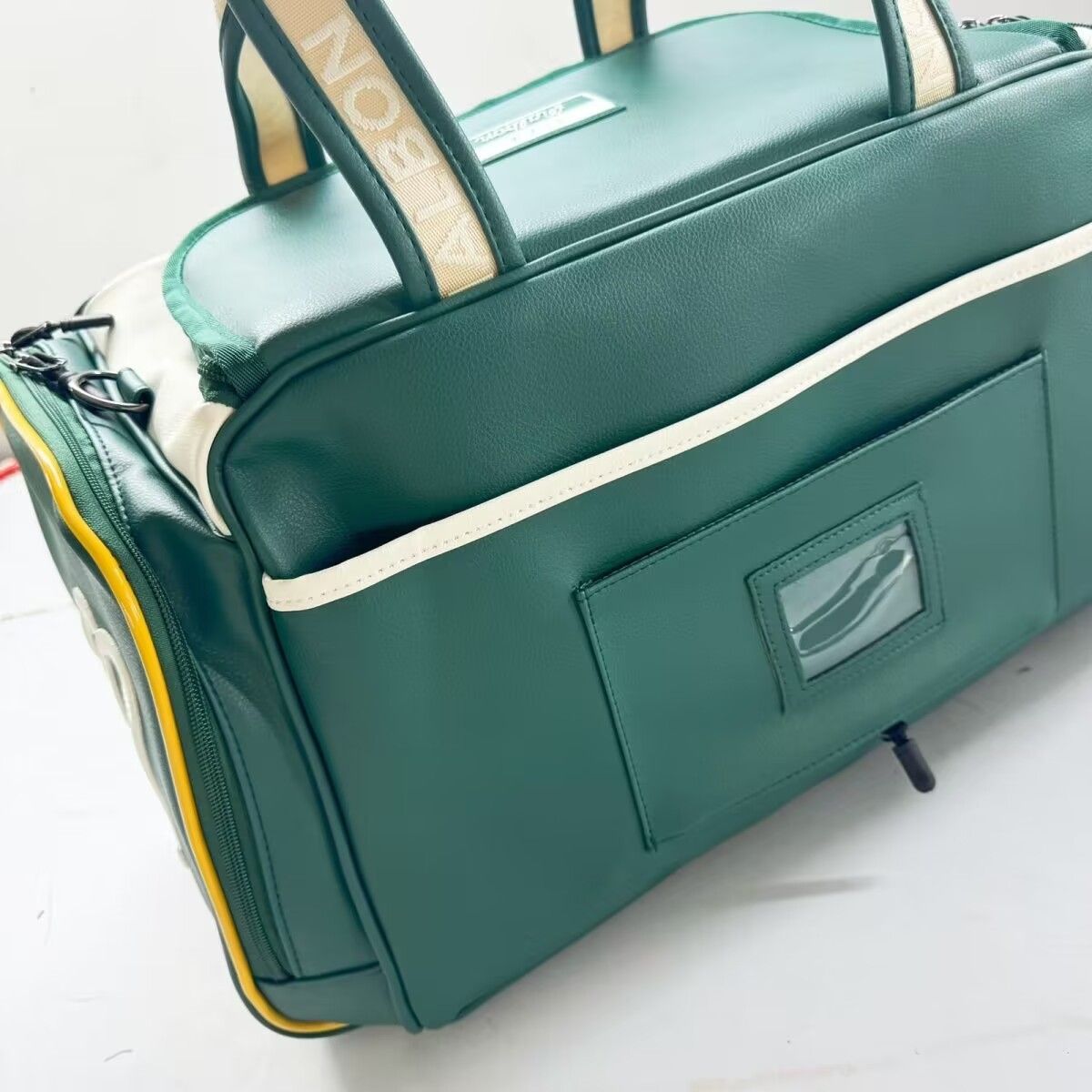 MALBON GOLF マルボンゴルフ 乗ら ボストンバッグ ゴルフバッグ緑 MALBON GOLF マルボンゴルフ 乗ら ボストンバッグ ゴルフバッグ緑
