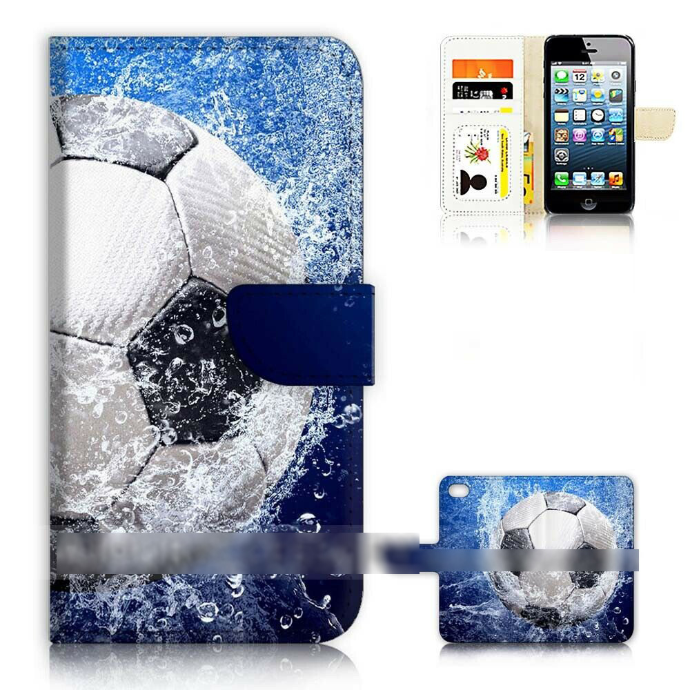 iPhone X 【98%OFF!】 アイフォン テン サッカーボール 今季ブランド 手帳型ケース カバー スマートフォン スマホケース