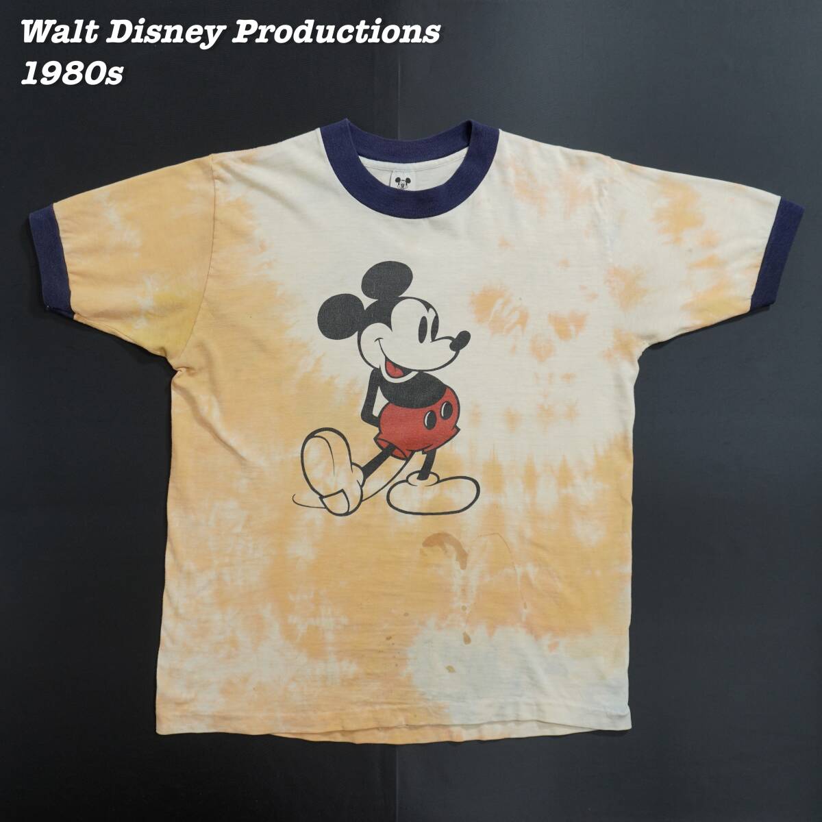 Walt Disney Productions T-Shirts 1980s L T312 Vintage Walt Disney Productions T-Shirts 1980s L T312 Vintage