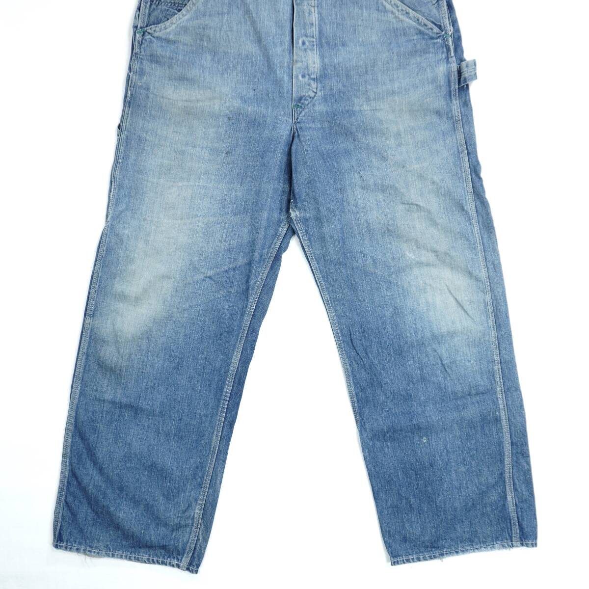 Anvil Brand INDIGO DENIM OVERALLS 1950s BR24025 Vintage Anvil Brand INDIGO DENIM OVERALLS 1950s BR24025 Vintage