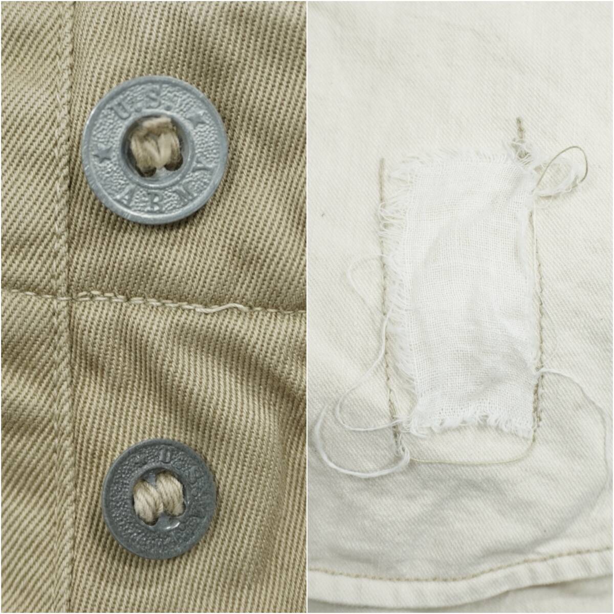 US ARMY KHAKI CHINO TROUSERS 1930s 1940s MIL24044 Vintage US ARMY KHAKI CHINO TROUSERS 1930s 1940s MIL24044 Vintage