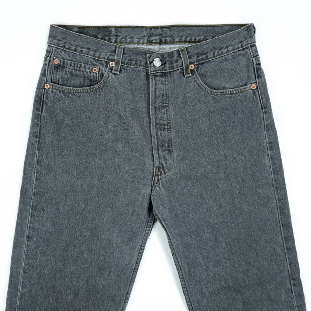 Levi's 501 BLACK DENIM PANTS USA 1995s W34 L30 LS24126 Levi's 501 BLACK DENIM PANTS USA 1995s W34 L30 LS24126