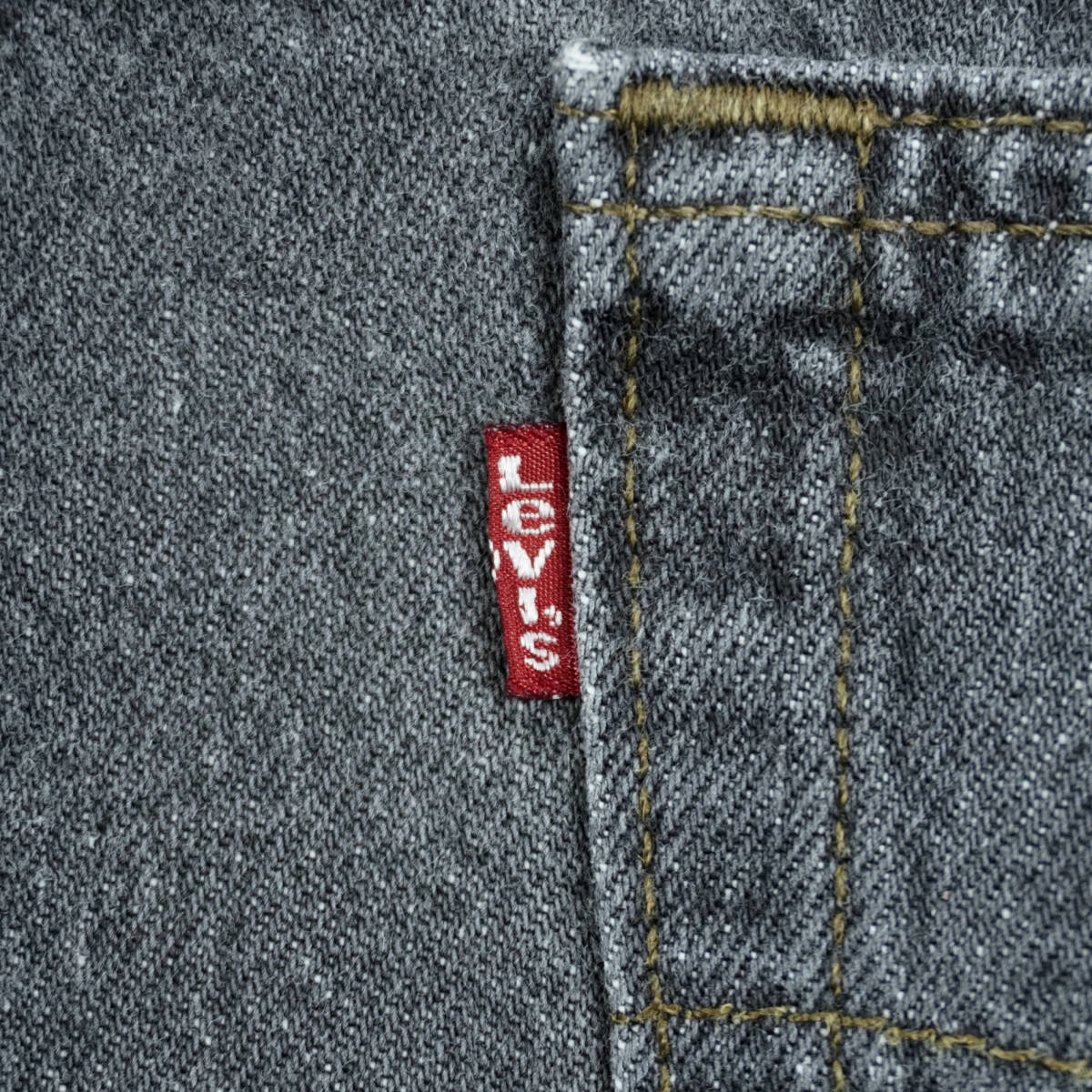 Levi's 501 BLACK DENIM PANTS USA 1995s W34 L30 LS24126 Levi's 501 BLACK DENIM PANTS USA 1995s W34 L30 LS24126