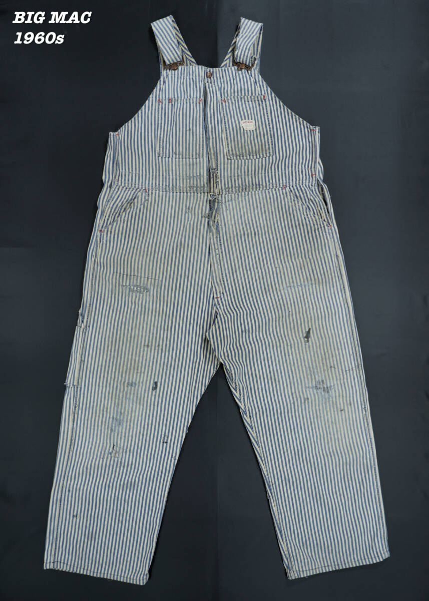 BIG MAC WHIZIT STYLE OVERALLS 1960s BR24029 Vintage ビッグ BIG MAC WHIZIT STYLE OVERALLS 1960s BR24029 Vintage ビッグ