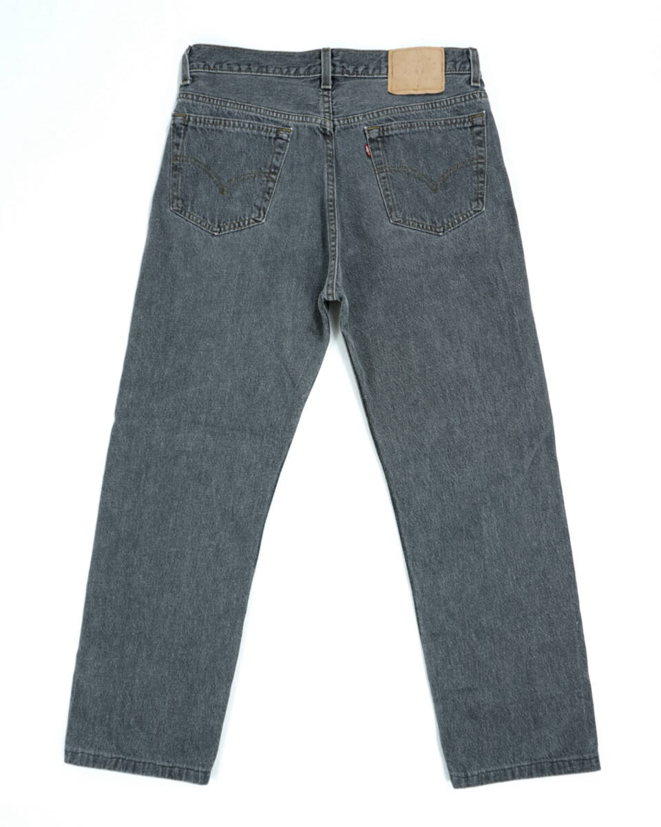 Levi's 501 BLACK DENIM PANTS USA 1995s W34 L30 LS24126 Levi's 501 BLACK DENIM PANTS USA 1995s W34 L30 LS24126