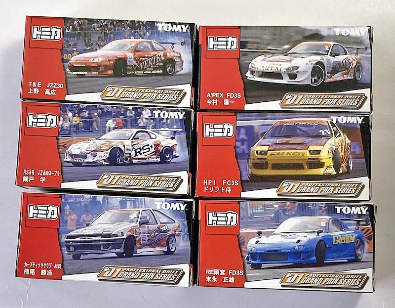お正月最終値下げ D1グランプリ トミカ ミニカー 6台セット トミカ D1 グランプリシリーズ 6台セット