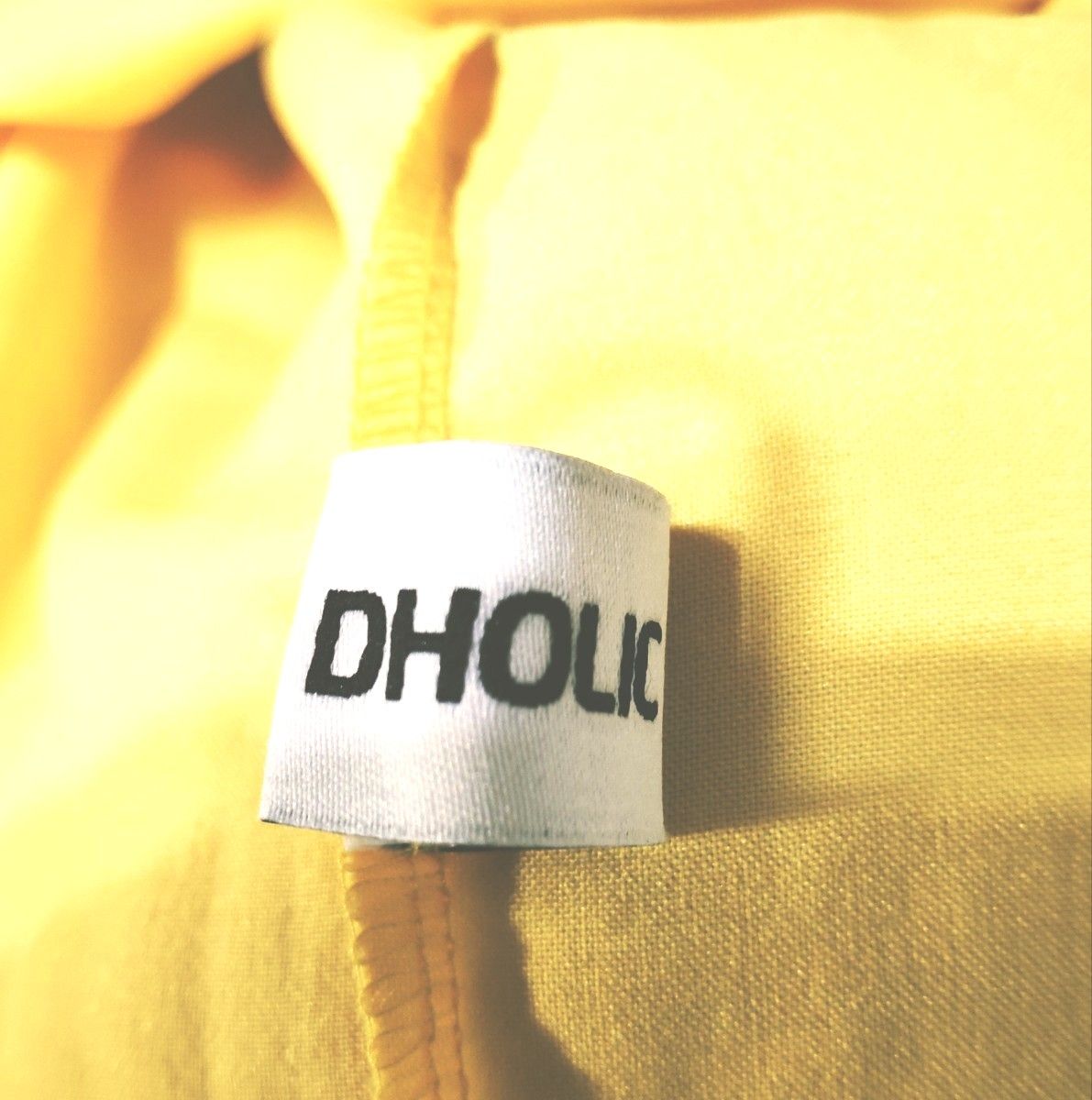 DHOLIC オフショルダー 美品 綺麗な黄色 ★注意事項未読ご購入不可★