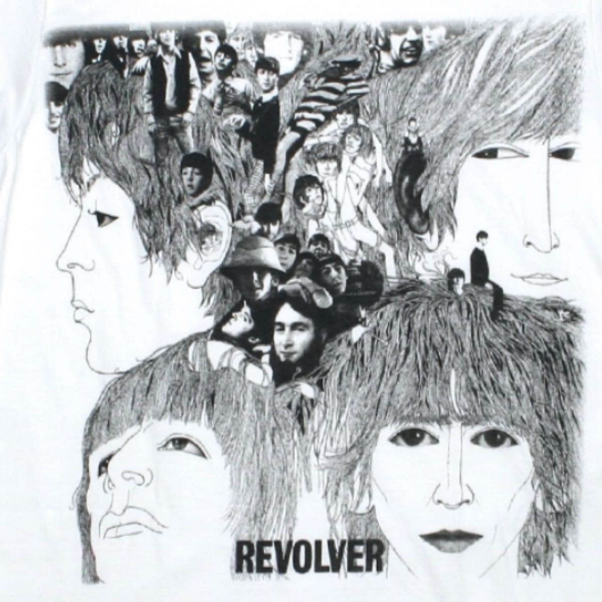 THE BEATLES】REVOLVERデザイン 新品未着用 公式Tシャツ BEATLES THE BEATLES】REVOLVERデザイン 新品未着用 公式Tシャツ BEATLES
