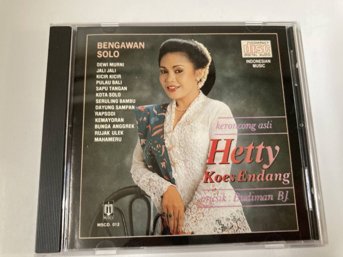 CD[Hetty Koes Endang / Keroncong ASLI]heti* Koo s*en Dan 