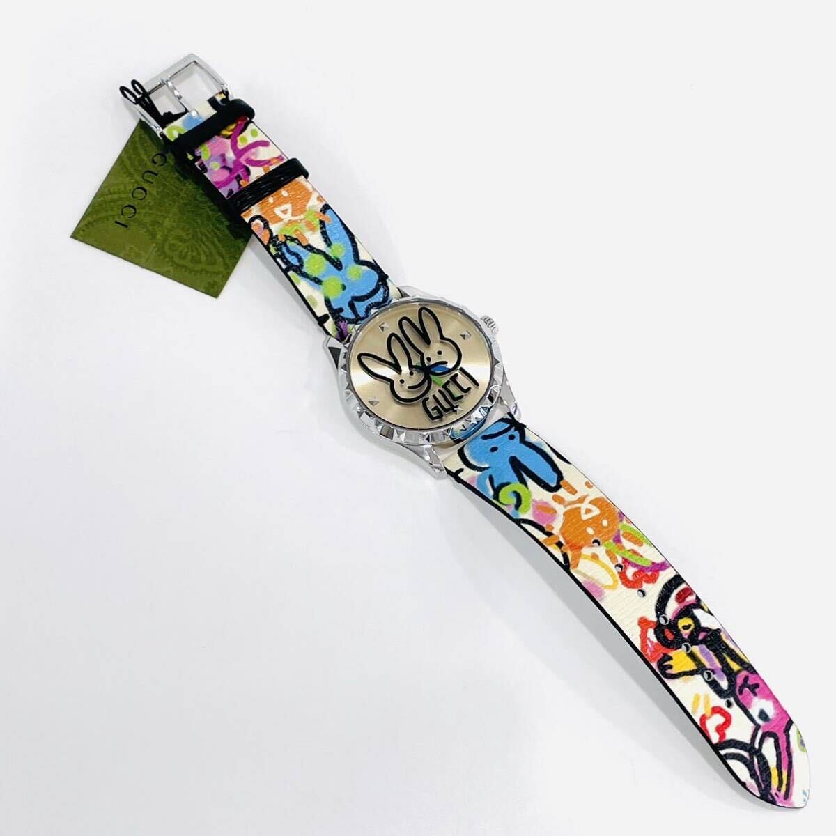 新品 GUCCI グッチ Gタイムレス クォーツ 腕時計 YA1264203 新品 GUCCI グッチ Gタイムレス クォーツ 腕時計 YA1264203