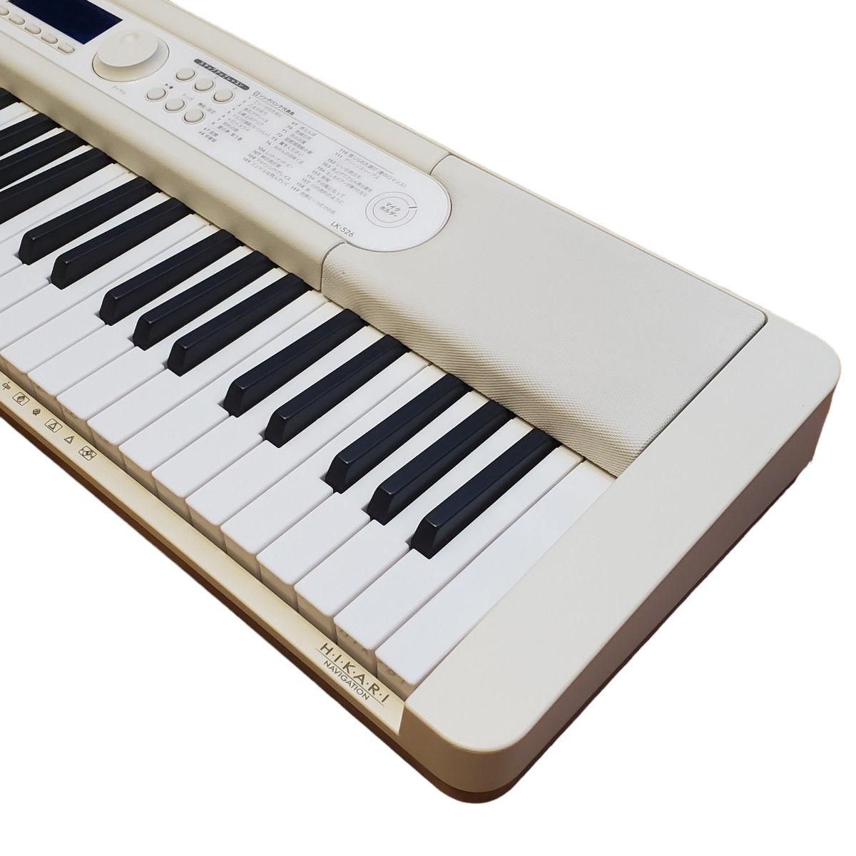 極美品】【極美品】CASIO 光ナビ カシオトーン LK-526 ココチモ 極美品】【極美品】CASIO 光ナビ カシオトーン LK-526 ココチモ