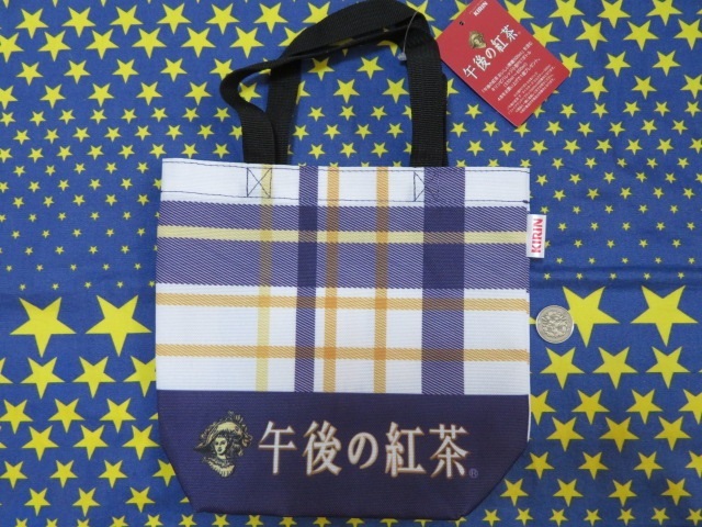 1503 giraffe p.m.. black tea purple × white original lunch tote bag not for sale gift 