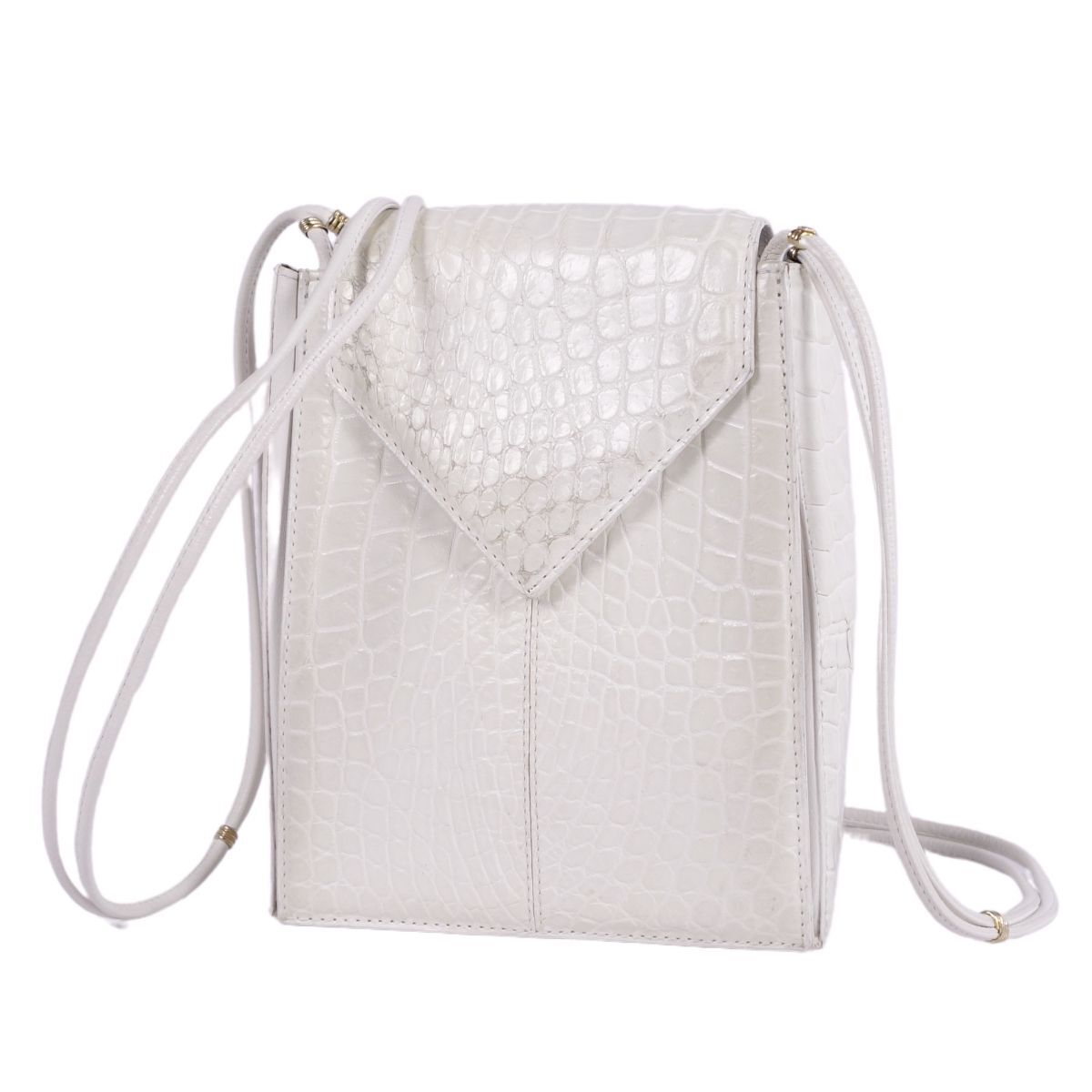 クロコダイル CROCODILE バッグ ショルダーバッグ マットクロコ クロコダイル CROCODILE バッグ ショルダーバッグ マットクロコ