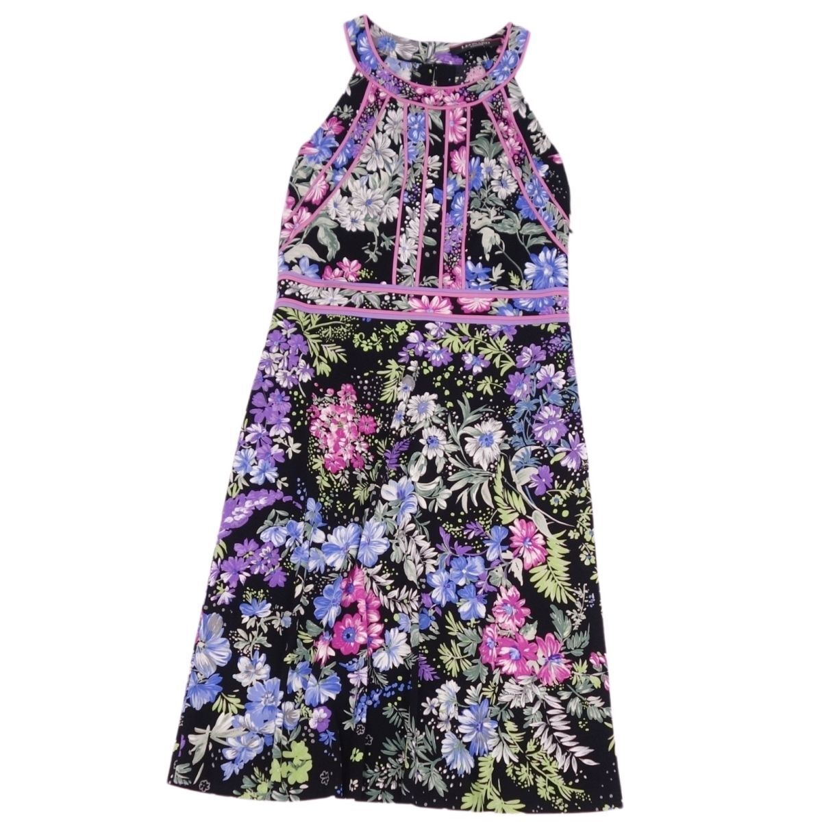 美品 レオナール LEONARD FASHION ワンピース ドレス ジャージー 美品 レオナール LEONARD FASHION ワンピース ドレス ジャージー