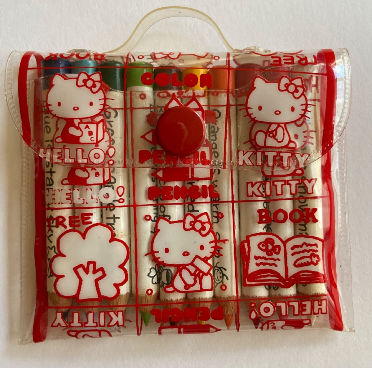 ハローキティミニミニ色鉛筆10色セット 昭和レトロ サンリオ ハローキティミニミニ色鉛筆10色セット 昭和レトロ サンリオ
