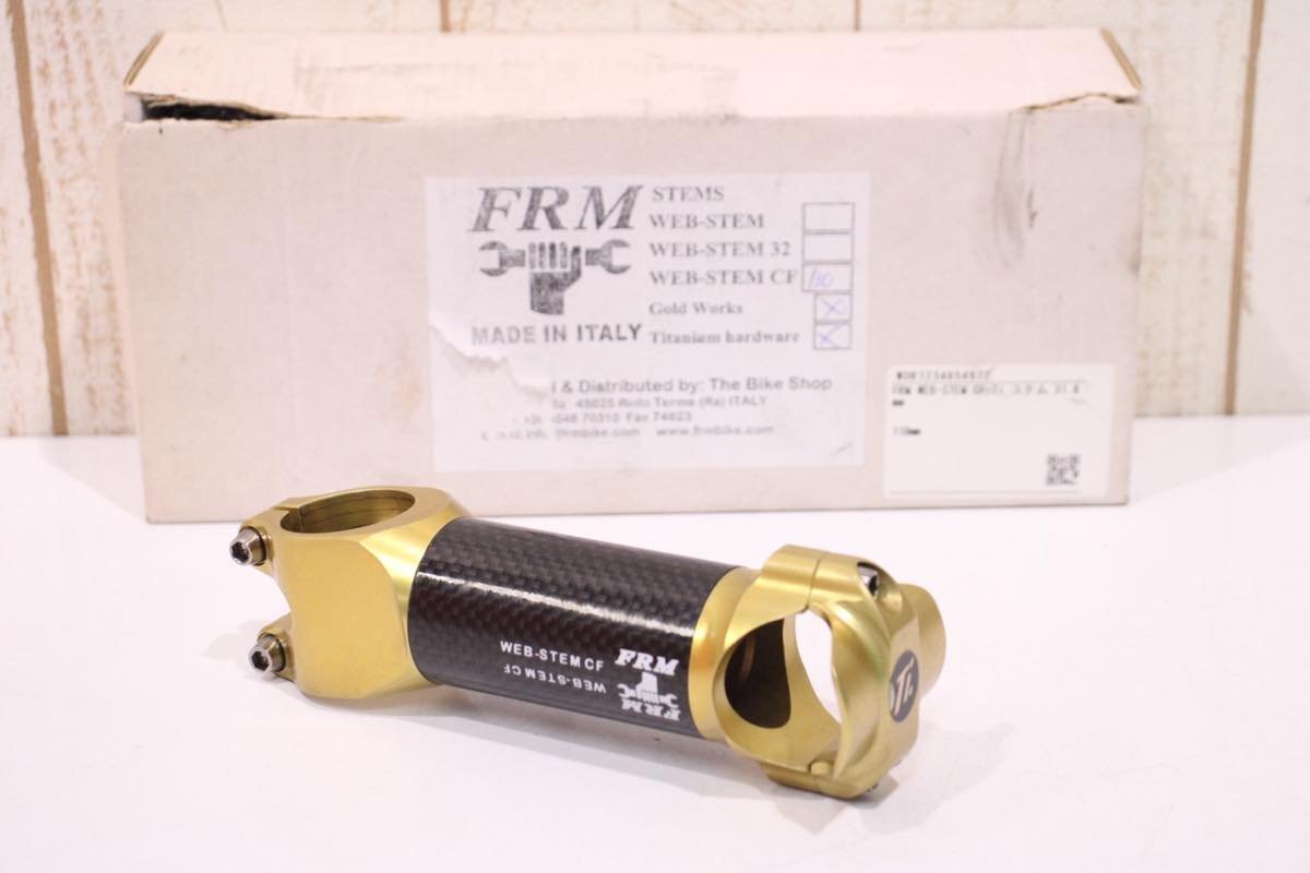 ☆FRM WEB-STEM CT-TI 110mm アヘッドステム OS 極上品 :: Yahoo ☆FRM WEB-STEM CT-TI 110mm アヘッドステム OS 極上品 :: Yahoo