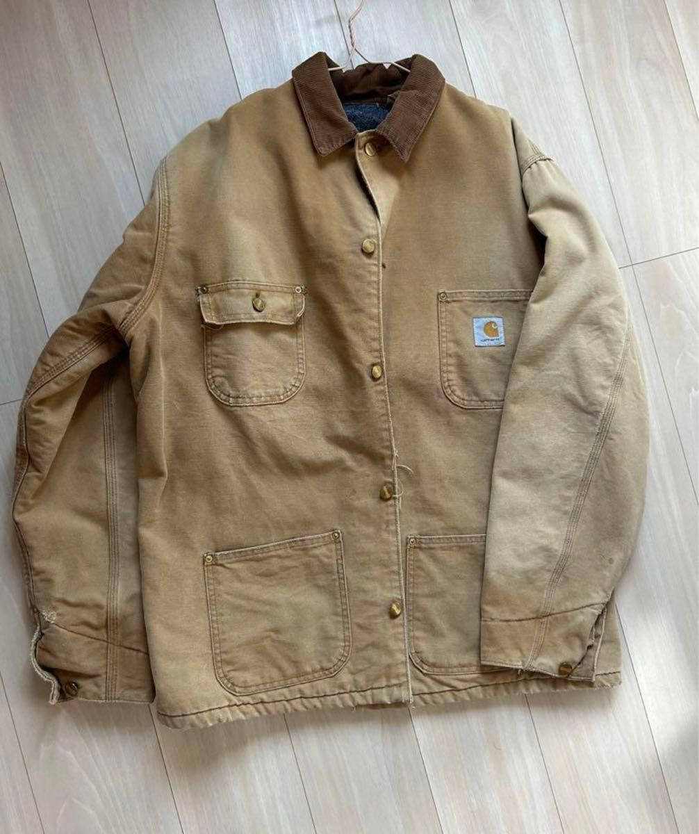 古着 80年代カーハート Carhartt ミシガンチョアコート ダック地 古着 80年代カーハート Carhartt ミシガンチョアコート ダック地