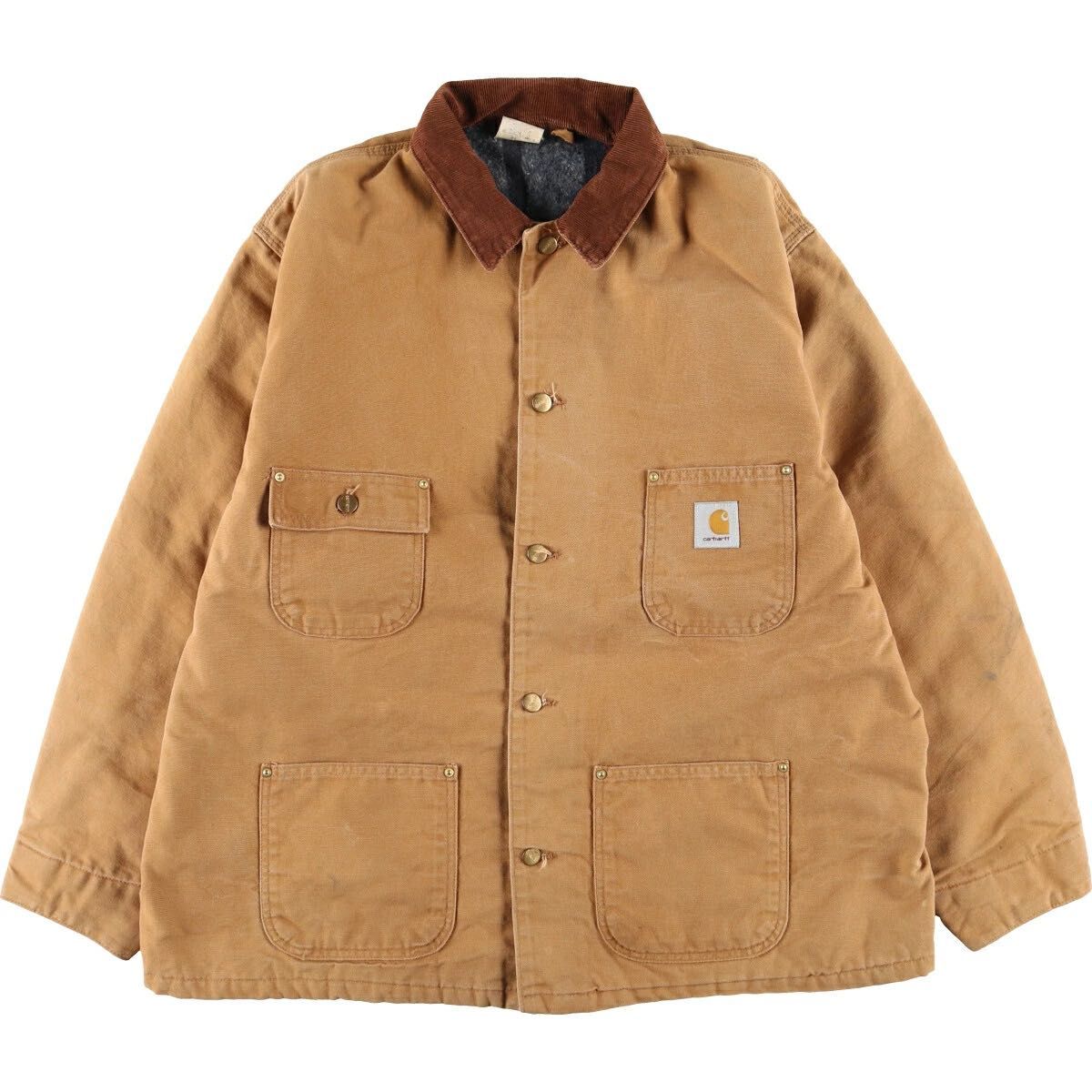 古着 80年代カーハート Carhartt ミシガンチョアコート ダック地 古着 80年代カーハート Carhartt ミシガンチョアコート ダック地