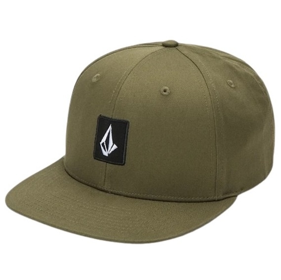 Volcom V Square Snapback Hat Cap Military キャップ