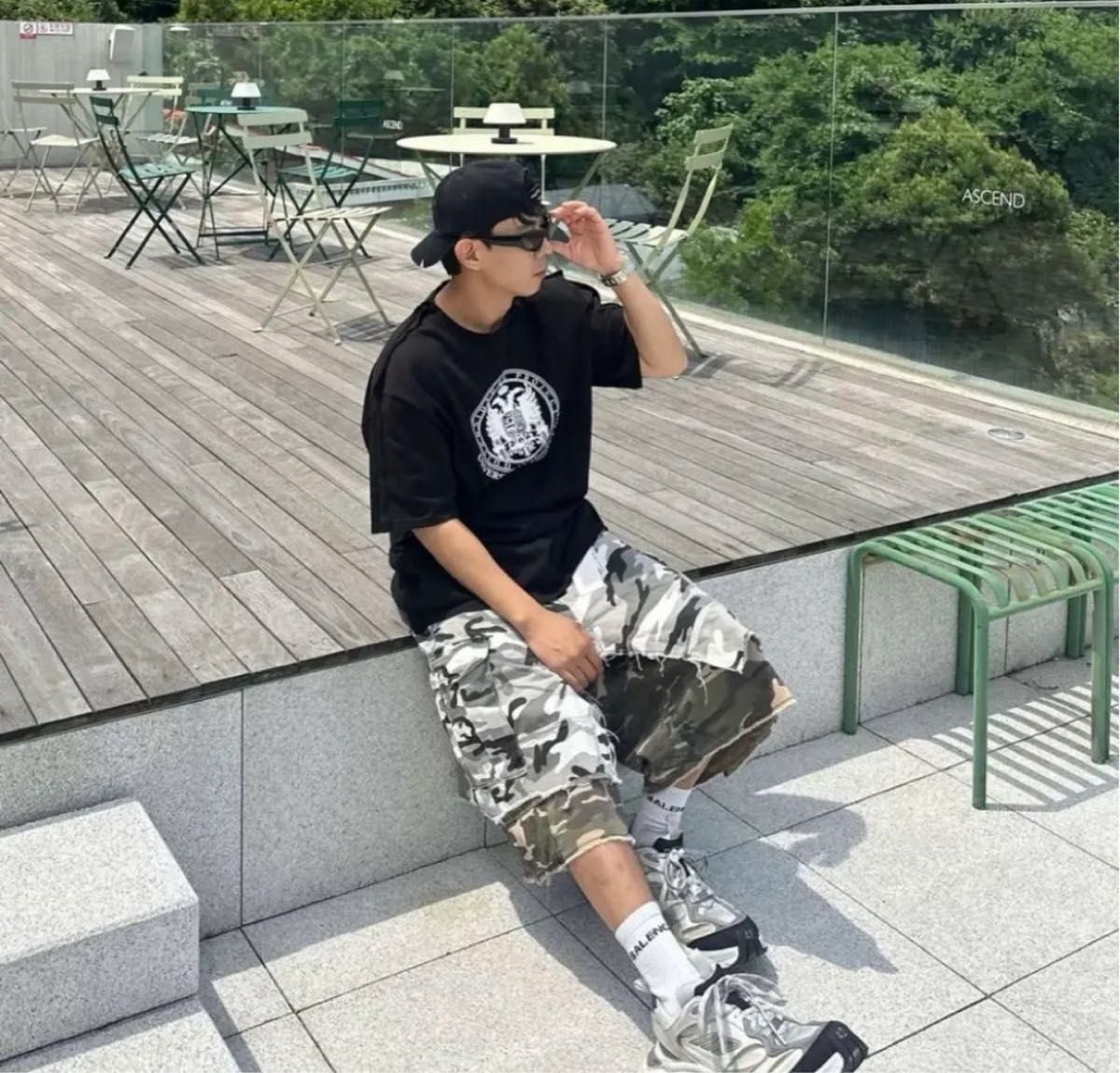 プロジェクト gr GRAILZ (グレイルズ) カモフラ ショートパンツ プロジェクト gr GRAILZ (グレイルズ) カモフラ ショートパンツ