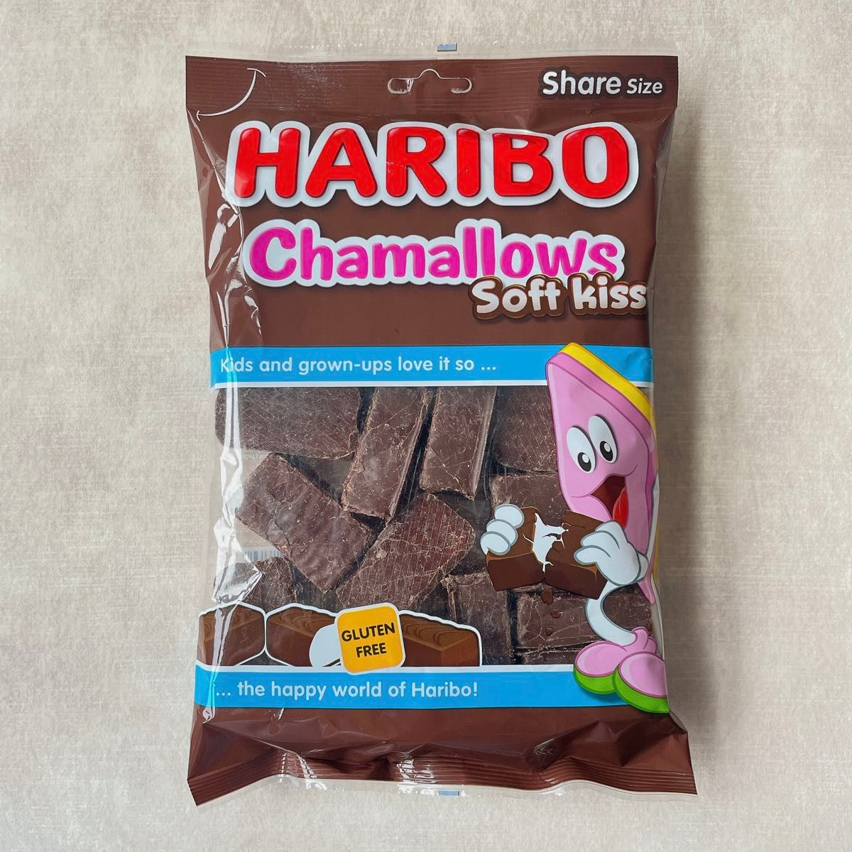 HARIBO 日本未販売 chamallows soft kiss チョコマシュマロ HARIBO 日本未販売 chamallows soft kiss チョコマシュマロ