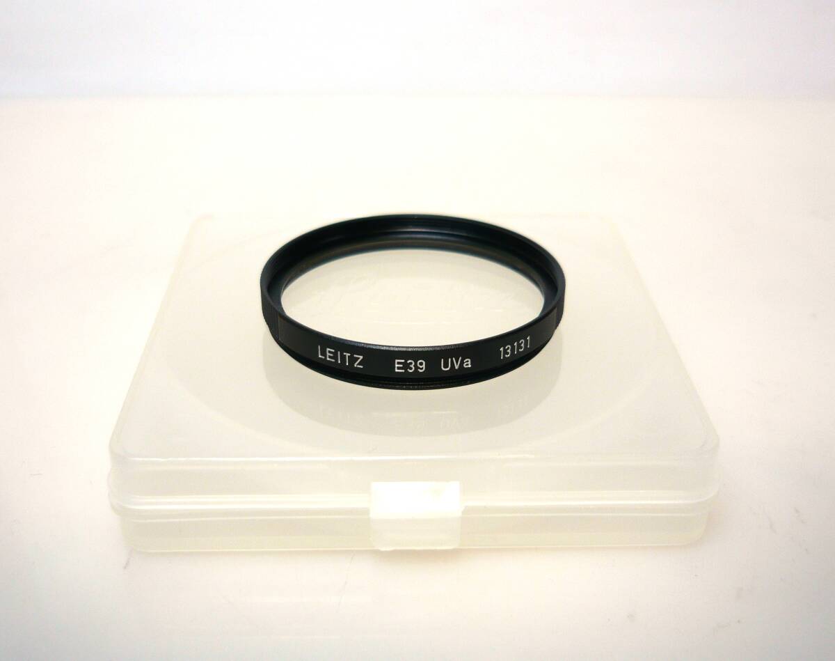 ★LEITZ(ライカ)●E39 UVa 13131 GERMANY・フィルター(39mm)●綺麗です。