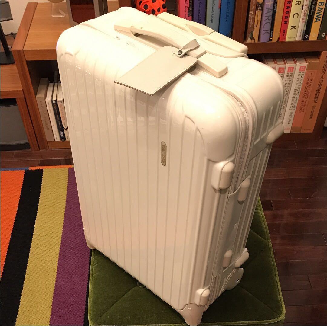 美品 送料無料 リモワ RIMOWA ユナイテッドアローズ コラボ スーツケース トパーズ　トロリー 2輪_画像2