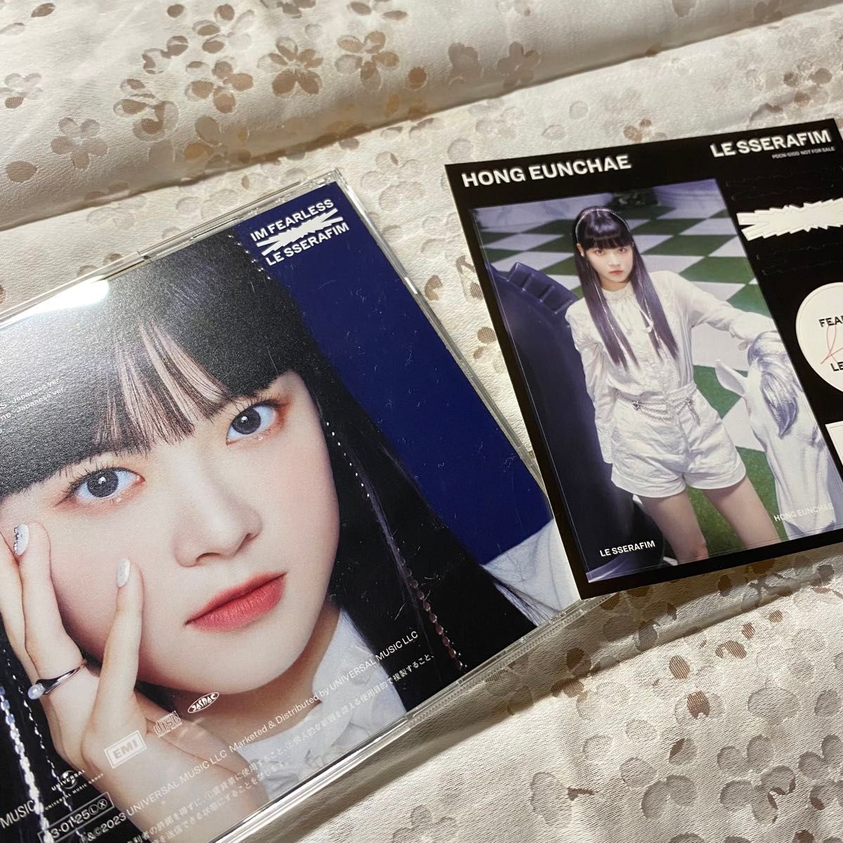 LESSERAFIM FEARLESS jp ウンチェ限定盤 EUNCHAEトレカ付き LESSERAFIM FEARLESS jp ウンチェ限定盤 EUNCHAEトレカ付き