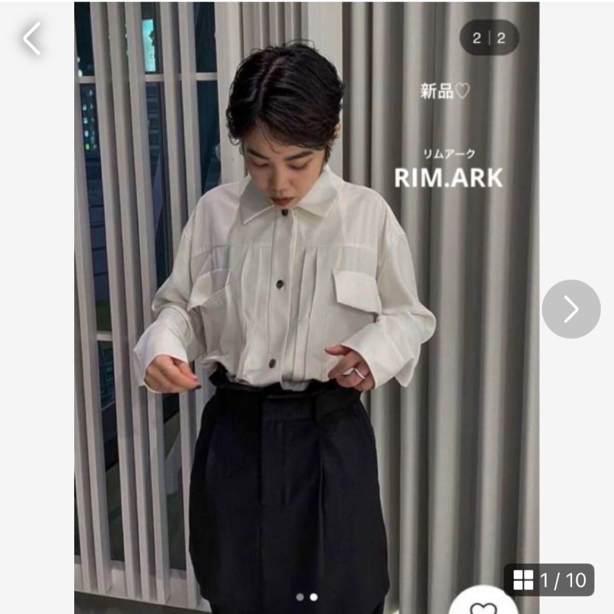 新品 RIM ARK リムアーク Big work shirt JK|Yahoo!フリマ(旧 新品 RIM ARK リムアーク Big work shirt JK|Yahoo!フリマ(旧