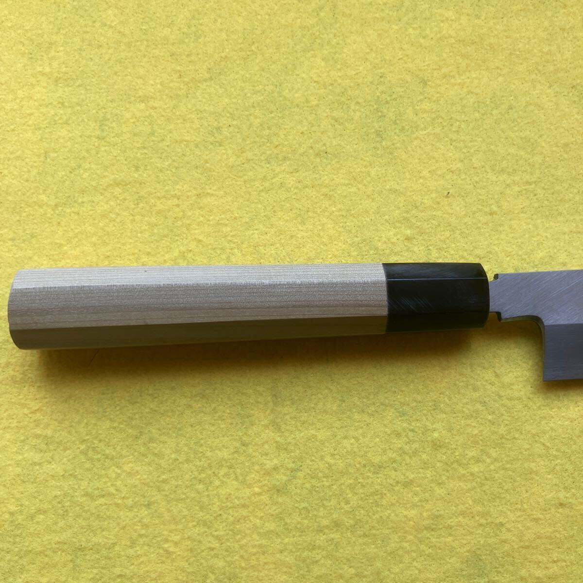 源泉正 柳刃刺身包丁 青鋼本霞 330mm 尺1寸 新品未使用 切味 源泉正 柳刃刺身包丁 青鋼本霞 330mm 尺1寸 新品未使用 切味