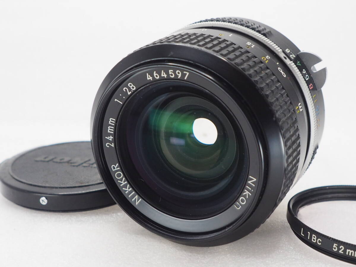★実用美品★ NIKON ニコン NEW NIKKOR 24mm F2.8 ★動作OK★＠4137