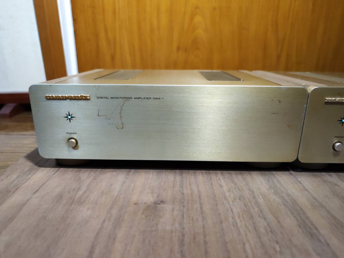 マランツ Marantz DMA-1 2台 定価250 000円 国産アンプらしから マランツ Marantz DMA-1 2台 定価250 000円 国産アンプらしから