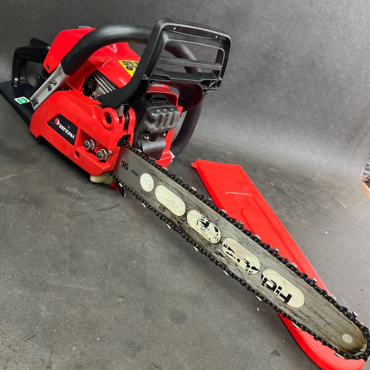 美品動作良好清掃済】ゼノア ZENOAH 16インチ エンジン 美品動作良好清掃済】ゼノア ZENOAH 16インチ エンジン