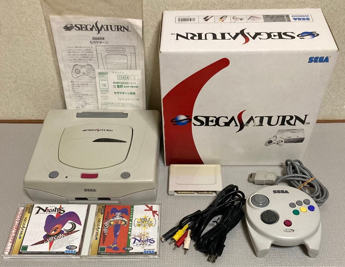 セガサターン 本体 セット ナイツ マルチコントローラー SEGA セガサターン 本体 セット ナイツ マルチコントローラー SEGA