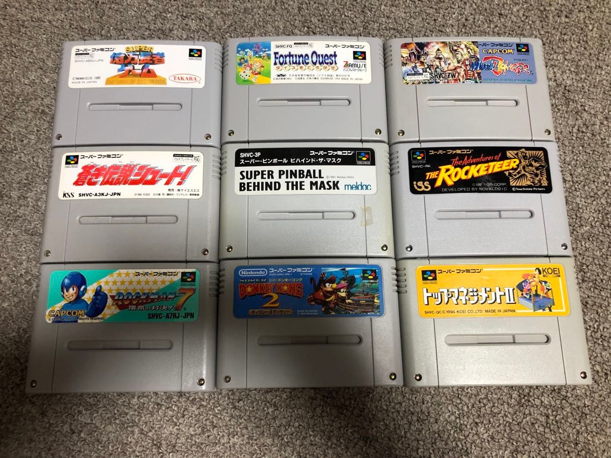スーパー ファミコン本体とソフト9本セット スーパーファミコン ソフト 9本セット|Yahoo!フリマ(旧PayPay