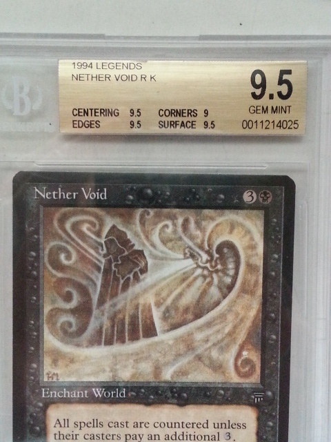 ○MTG○ LE Nether Void(英語 BGS9.5 GEM MINT) ゲーム ○MTG○ LE Nether Void(英語 BGS9.5 GEM MINT) ゲーム