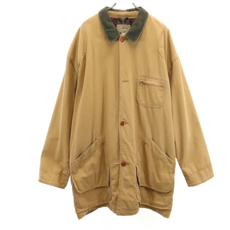 海外並行輸入正規品 エルエルビーン 70s メンズ ヴィンテージ オールド L.L.Bean ブラウン系 XXL コート ハンティング アウトドア ビッグサイズ 80s 男性用
