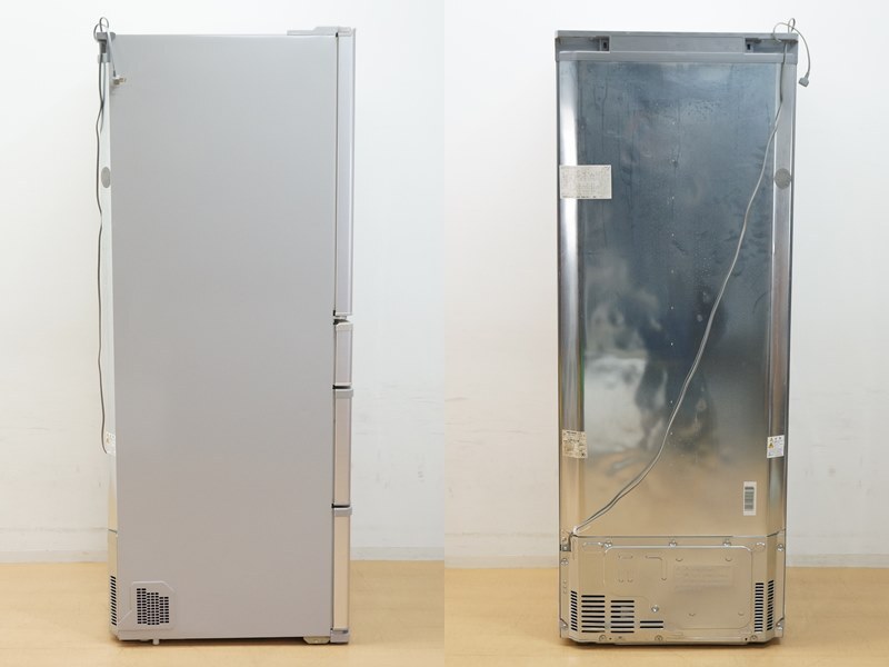 東ハ: シャープ 6ドア 冷凍冷蔵庫 440L SJ-XF44X-S 日本製 東ハ: シャープ 6ドア 冷凍冷蔵庫 440L SJ-XF44X-S 日本製