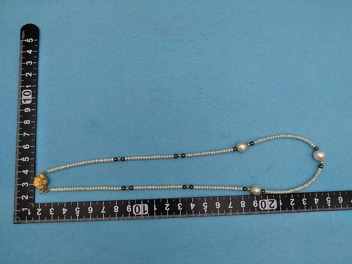 A-40☆中古品 バロック真珠 SILVERネックレス☆(真珠)|売買され A-40☆中古品 バロック真珠 SILVERネックレス☆(真珠)|売買され