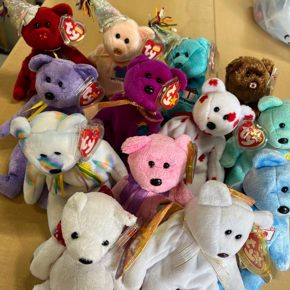 ty BEANIE BABIES 14点セット くま ぬいぐるみ ビーニーズ ty BEANIE BABIES 14点セット くま ぬいぐるみ ビーニーズ
