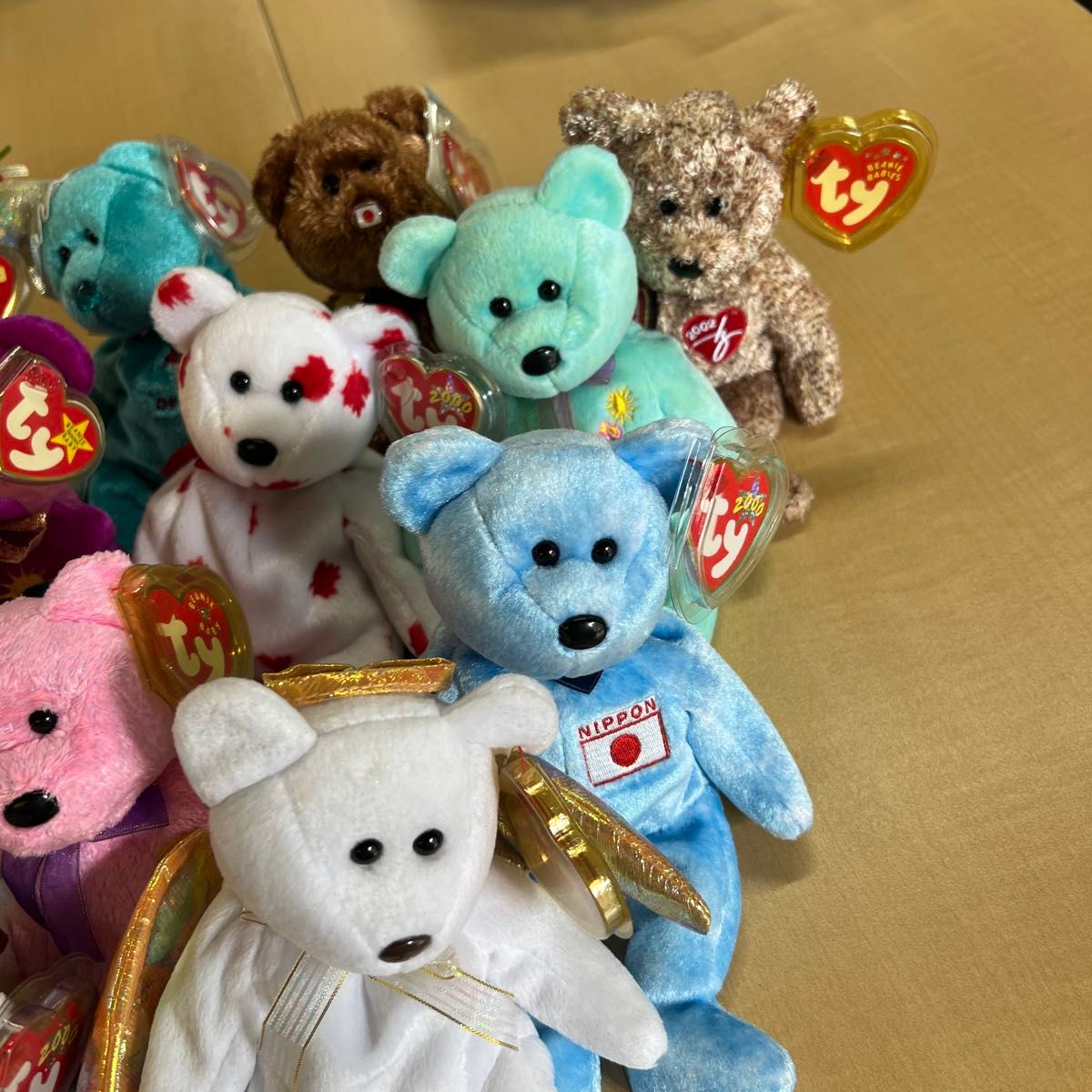 ty BEANIE BABIES 14点セット くま ぬいぐるみ ビーニーズ ty BEANIE BABIES 14点セット くま ぬいぐるみ ビーニーズ