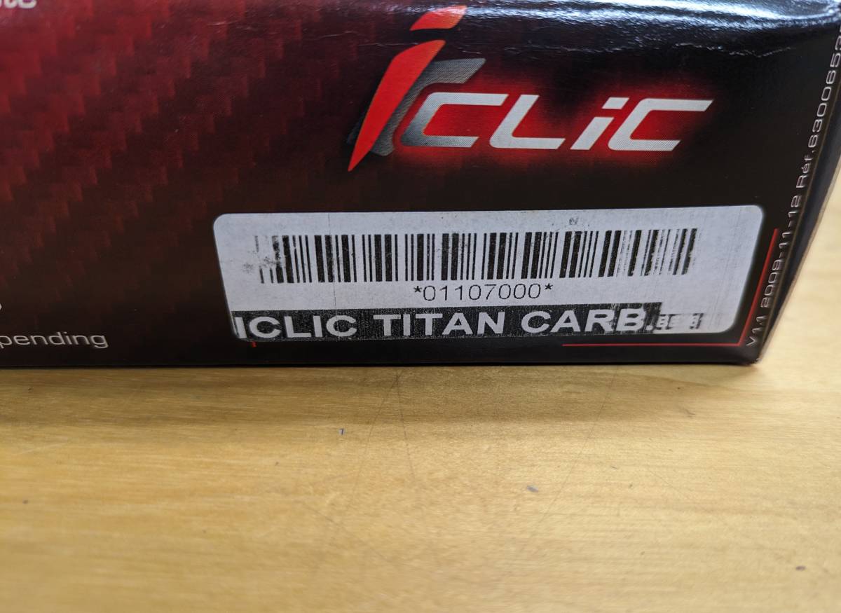 ICLIC TITAN CARBON ブラック クリートなし ペダルのみ チタン ICLIC TITAN CARBON ブラック クリートなし ペダルのみ チタン