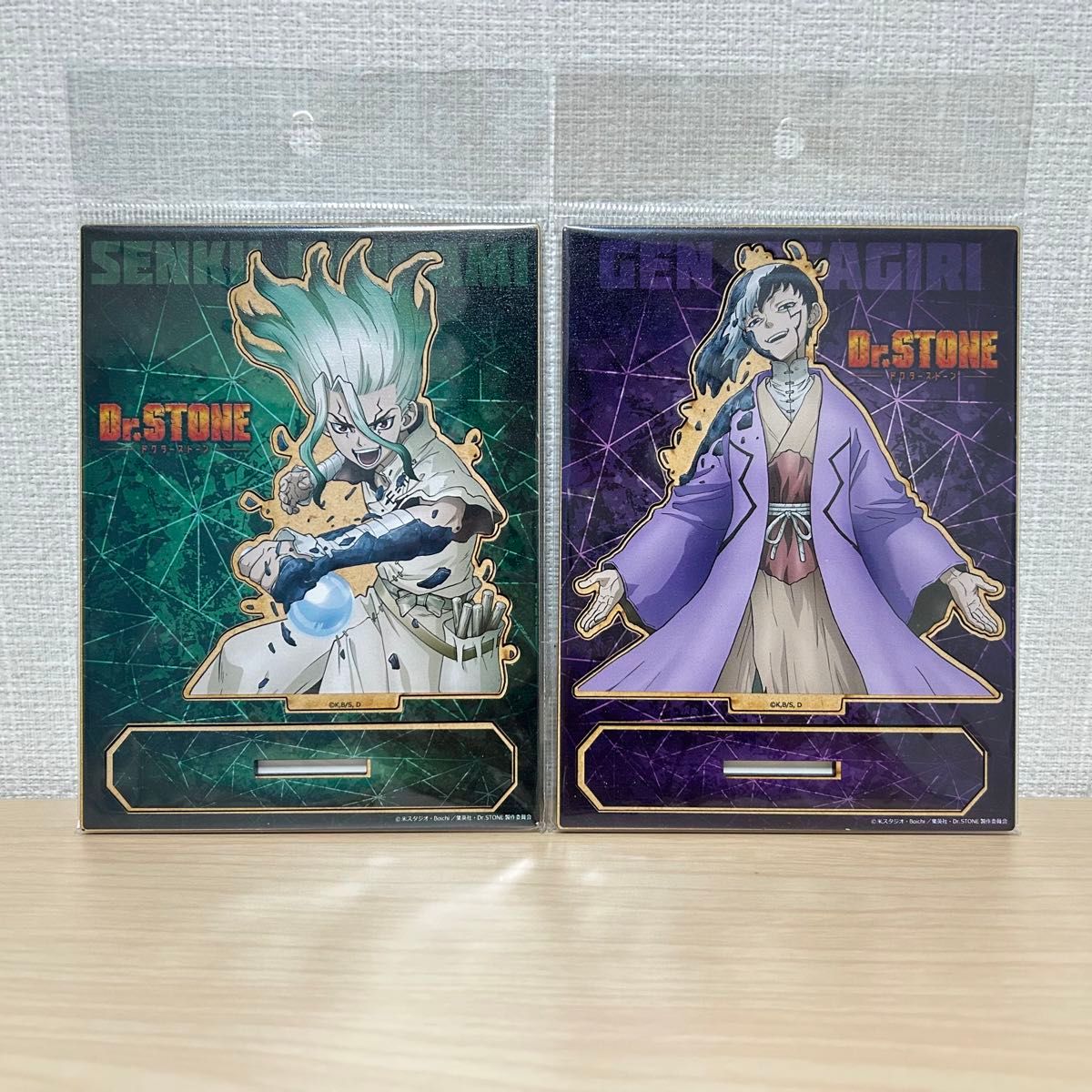 Dr STONE 石神千空 あさぎりゲン MOKUスタ アクスタ フィギュア Dr STONE 石神千空 あさぎりゲン MOKUスタ アクスタ フィギュア