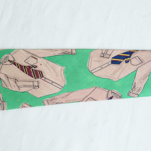  Ralph Lauren silk necktie Y shirt pattern dirt equipped total pattern 