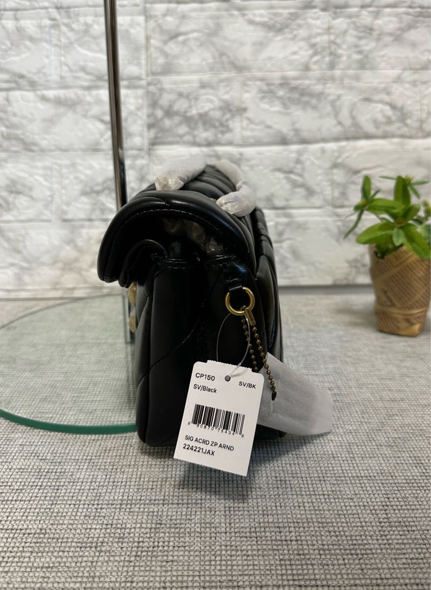 新品coach タビー ショルダー バッグ 26・キルティング ゴールド 新品coach タビー ショルダー バッグ 26・キルティング ゴールド