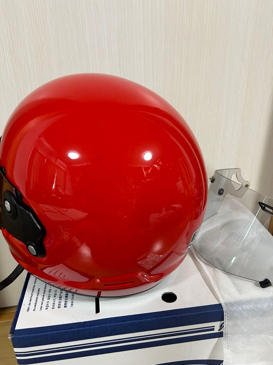 美品】アライ Arai ヘルメット ラパイドネオ レッド Lサイズ 美品】アライ Arai ヘルメット ラパイドネオ レッド Lサイズ